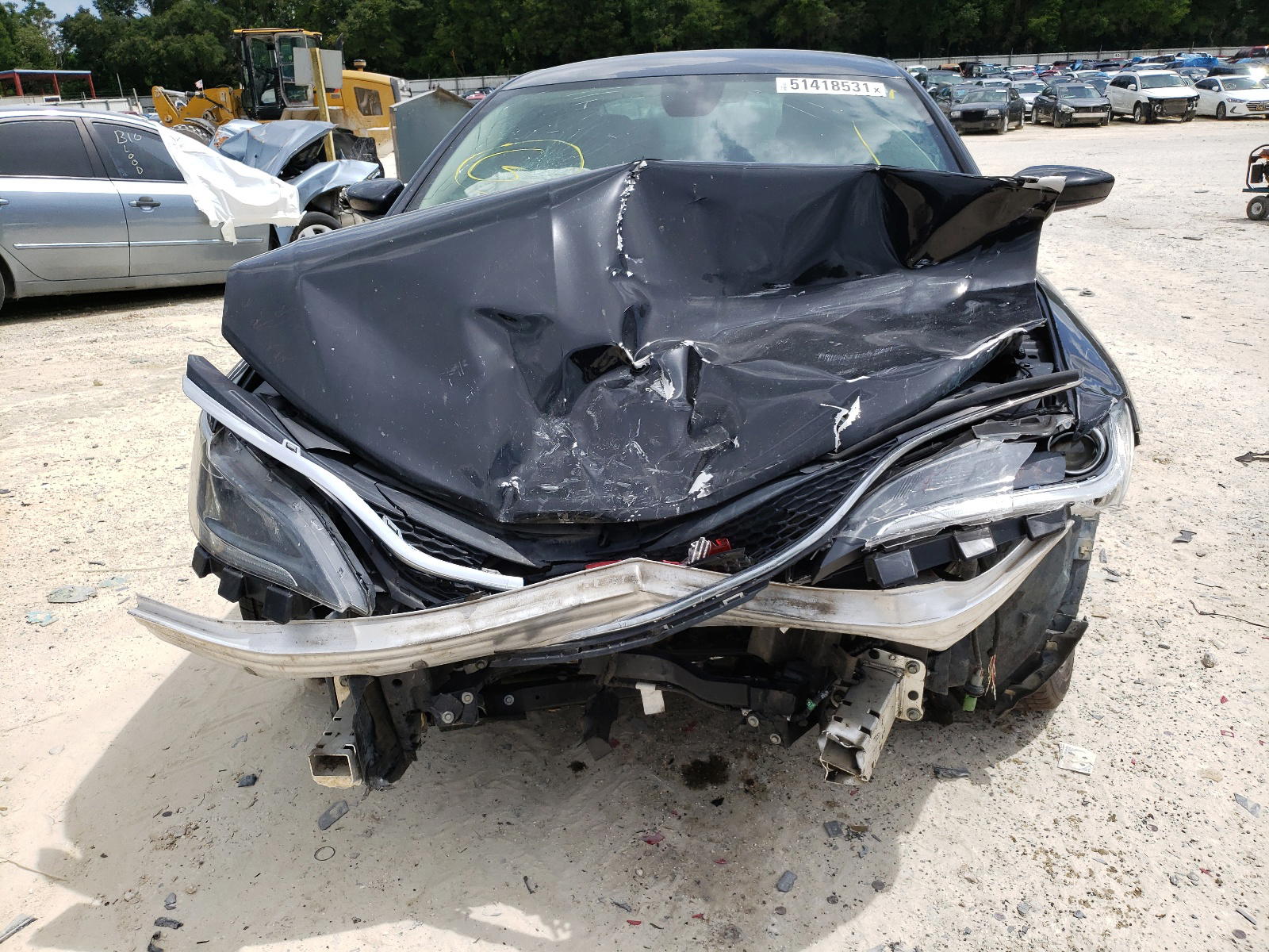 Photo 9 from auction – 2017 CHRYSLER 200 LIMITE with VIN 1C3CCCAB7HN506336