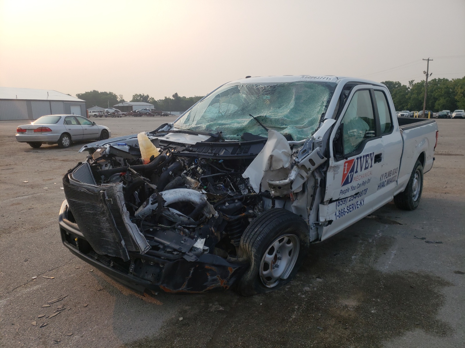 Photo 2 from auction – 2018 FORD F150 SUPER with VIN 1FTEX1CP0JFE16841