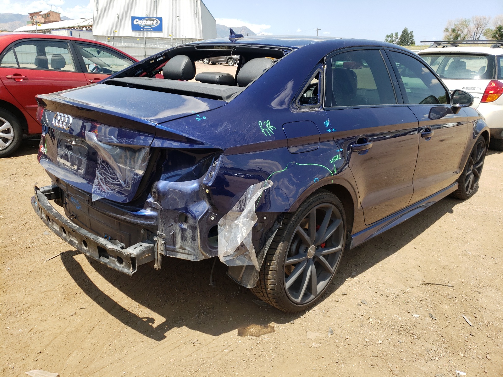 Photo 4 from auction – 2018 AUDI S3 PREMIUM with VIN WAUB1GFF0J1041795