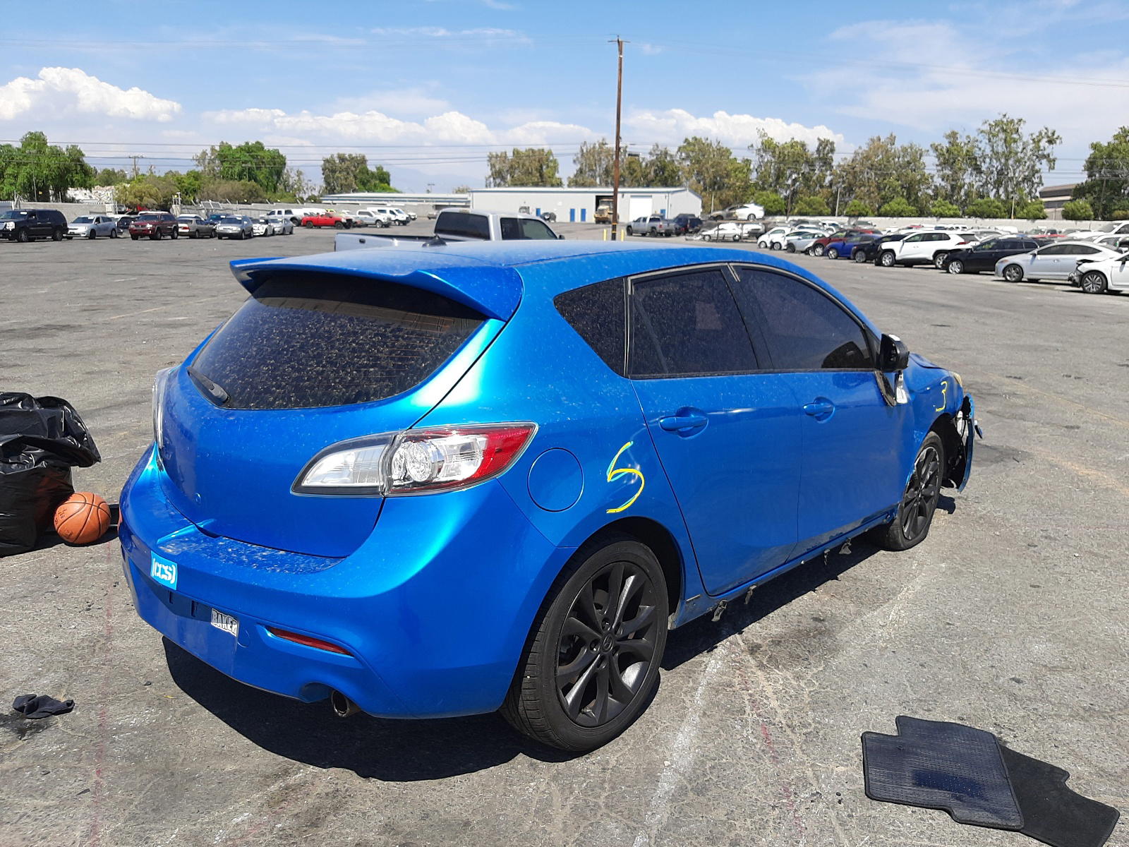 Photo 4 from auction – 2010 MAZDA 3 S with VIN JM1BL1H53A1169852
