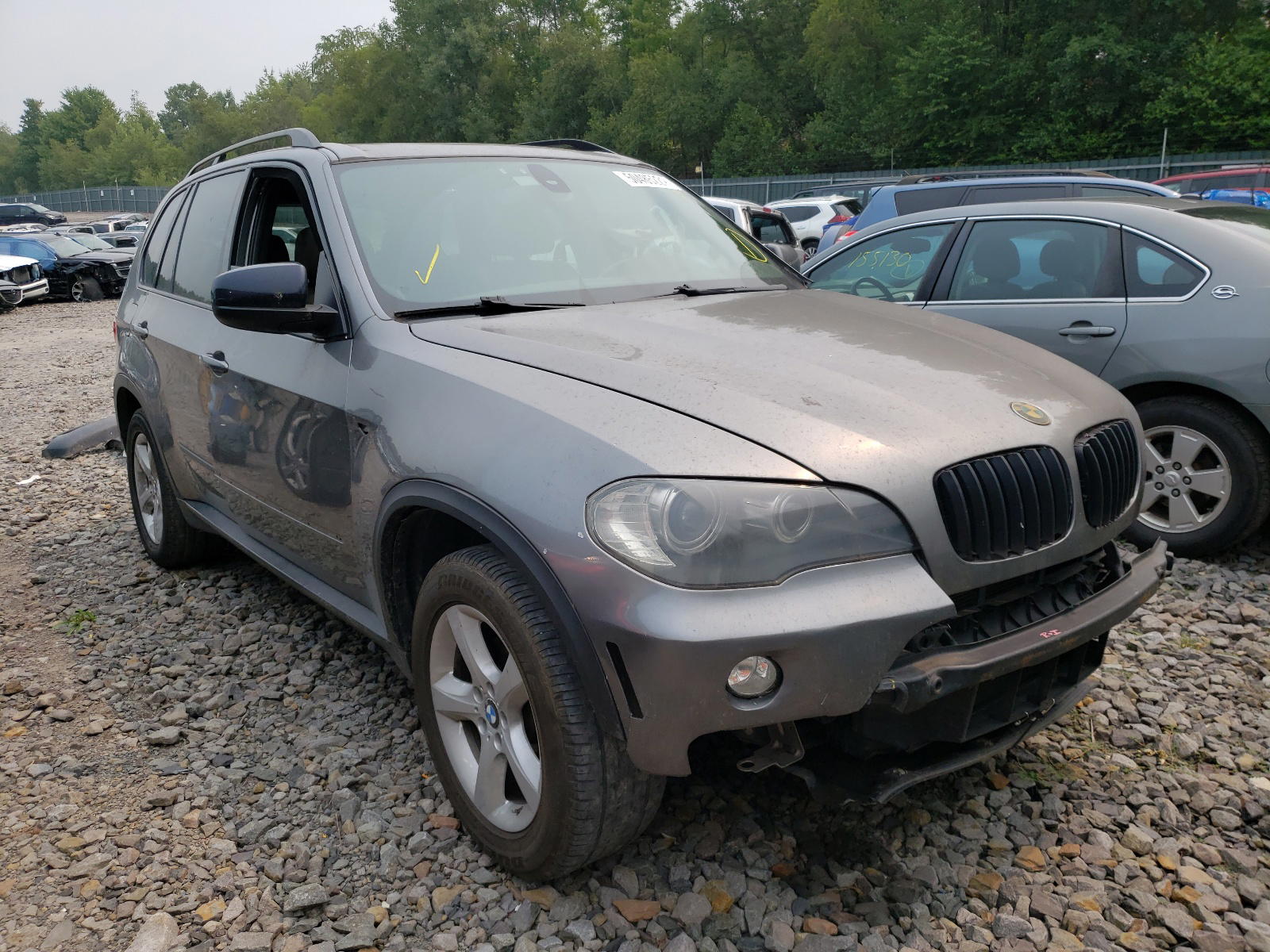 BMW X5 2009 with VIN 5UXFE435X9L271815 - Photo from auction