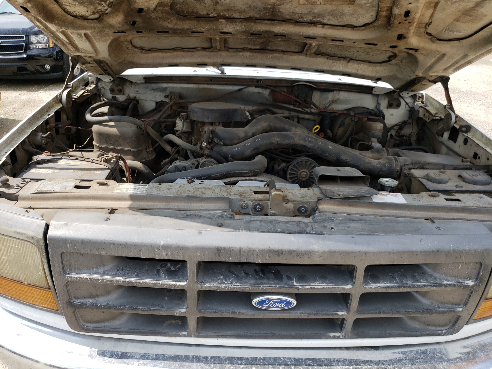 Photo 7 from auction – 1992 FORD F350 with VIN 2FTJW35H4NCA40505