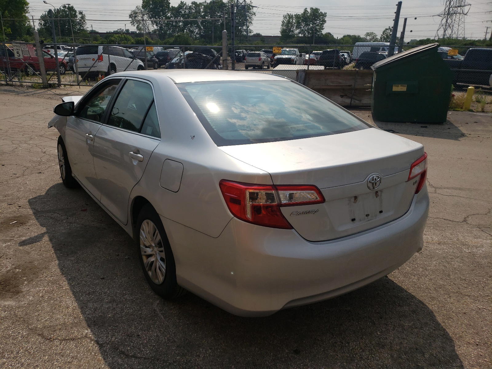 Photo 3 from auction – 2012 TOYOTA CAMRY BASE with VIN 4T1BF1FK0CU059984