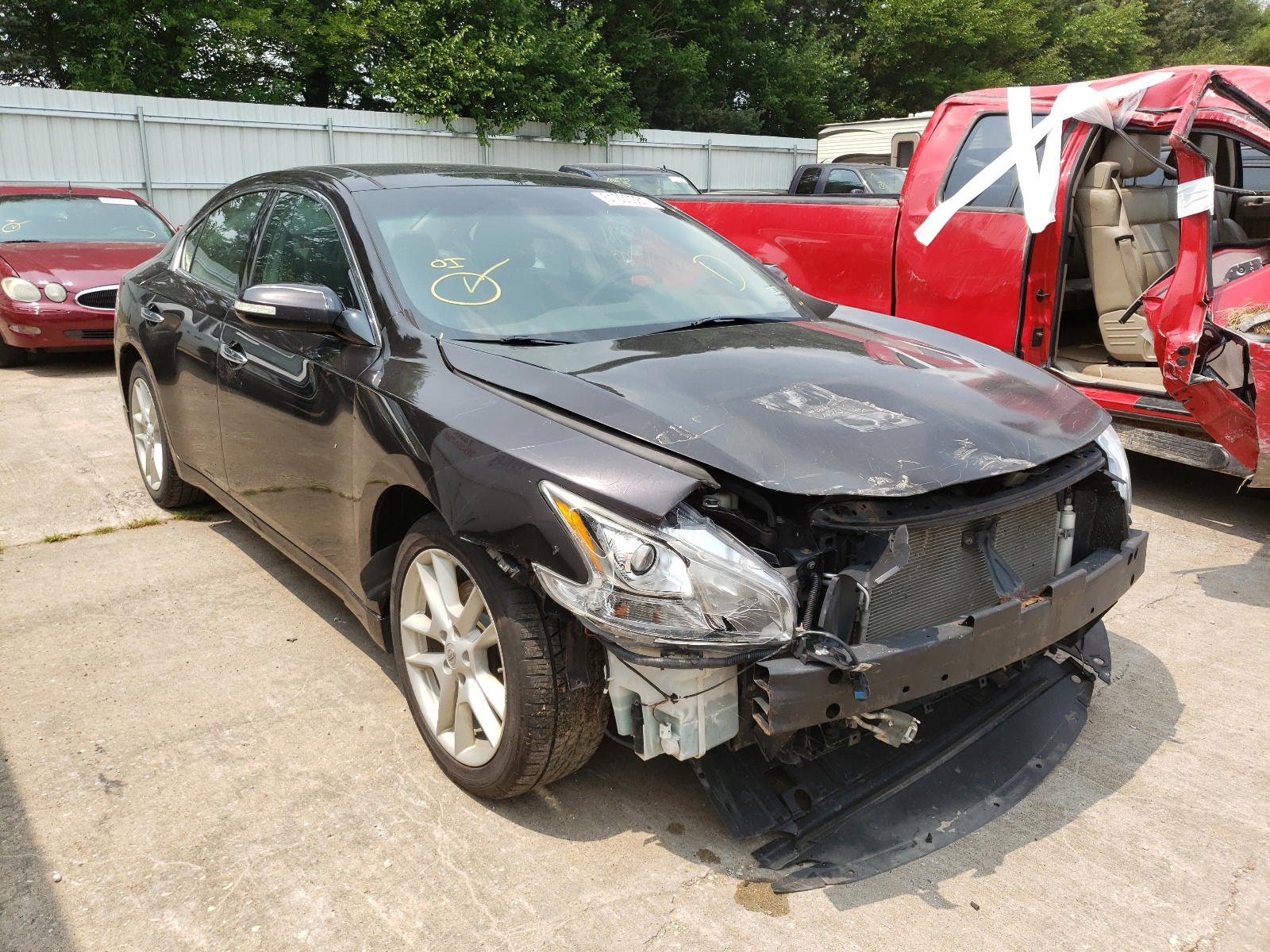 NISSAN MAXIMA S 2011 with VIN 1N4AA5AP6BC813988 - Photo from auction