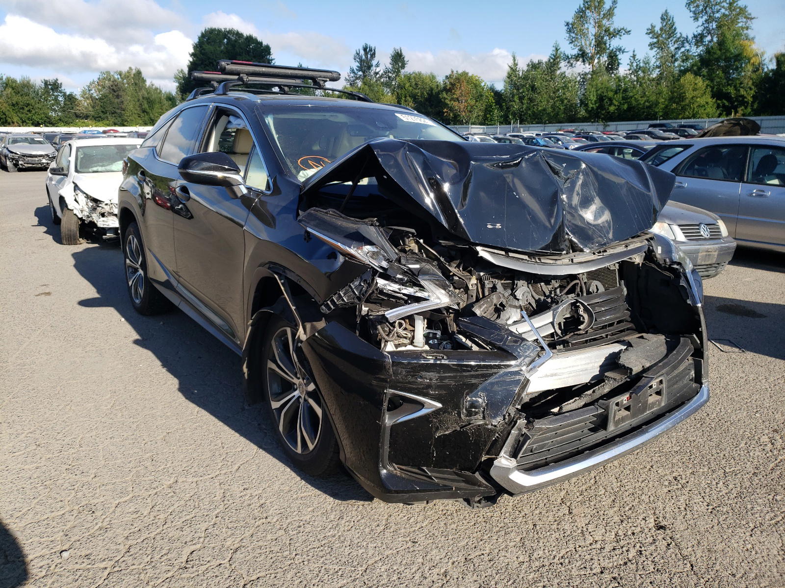 LEXUS RX 350 BAS 2017 with VIN 2T2BZMCA8HC056310 - Photo from auction