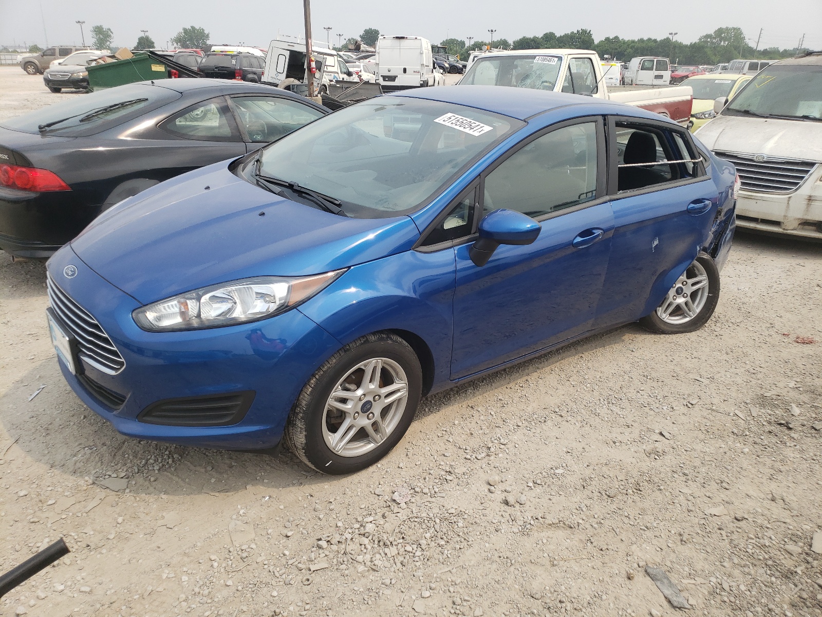 Photo 2 from auction – 2019 FORD FIESTA SE with VIN 3FADP4BJXKM114930