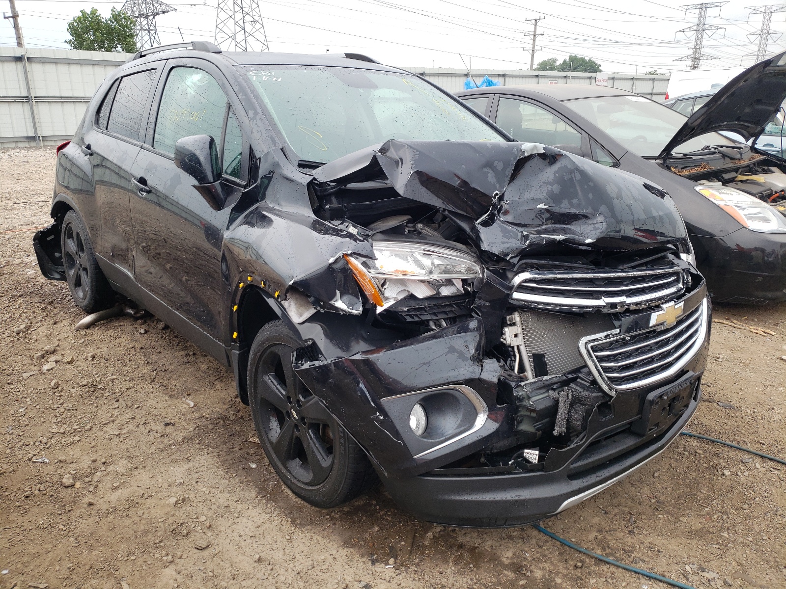 Photo 1 from auction – 2016 CHEVROLET TRAX LTZ with VIN KL7CJMSB6GB655131