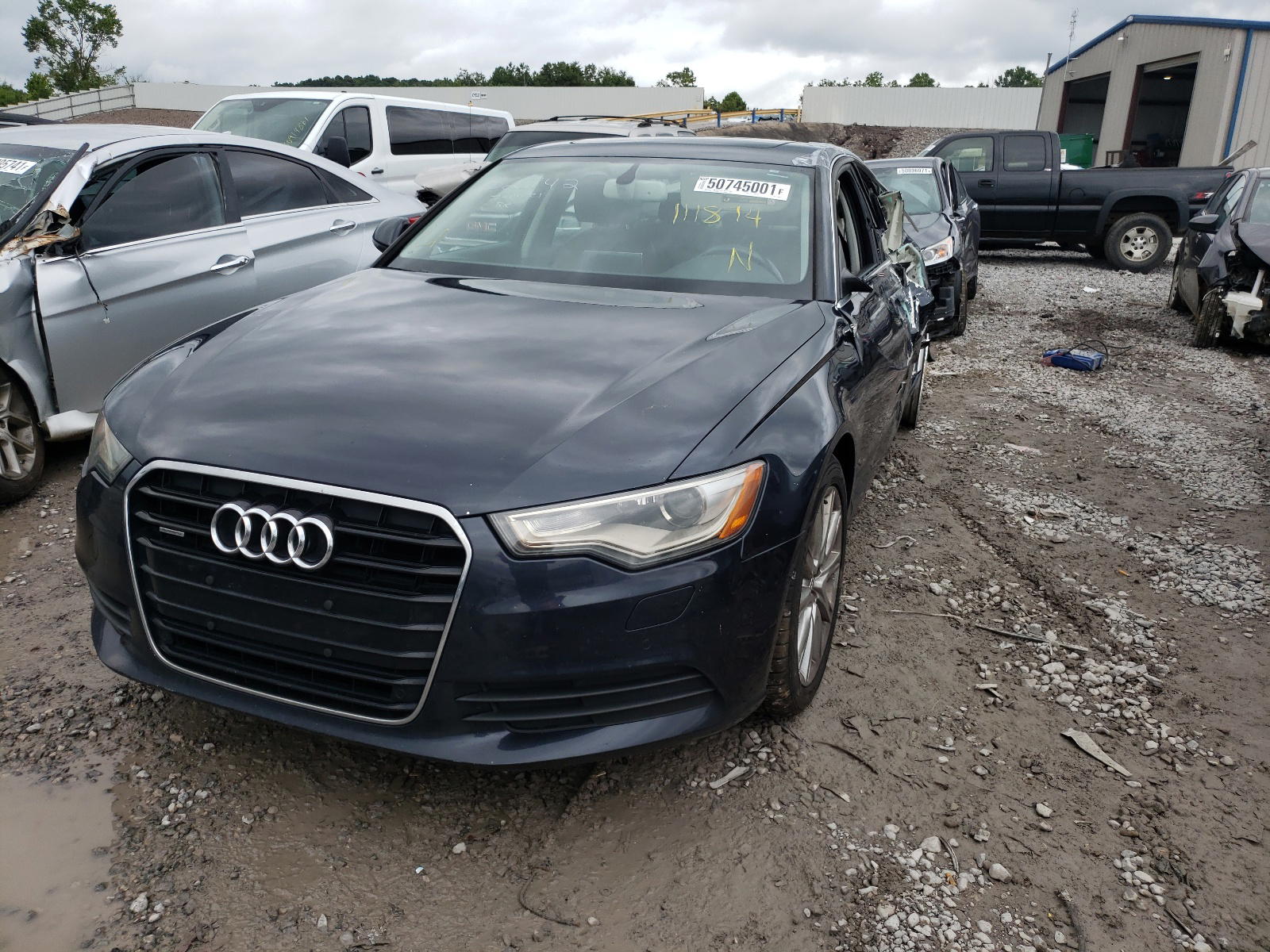 Photo 2 from auction – 2013 AUDI A6 PREMIUM with VIN WAUGFAFC1DN024088