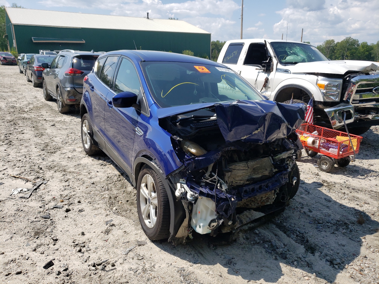 Photo 1 from auction – 2016 FORD ESCAPE SE with VIN 1FMCU9G91GUB50031
