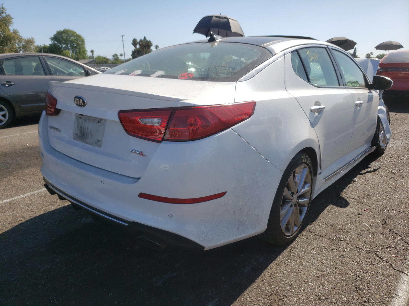 Photo 4 from auction – 2014 KIA OPTIMA SX with VIN 5XXGR4A68EG285812