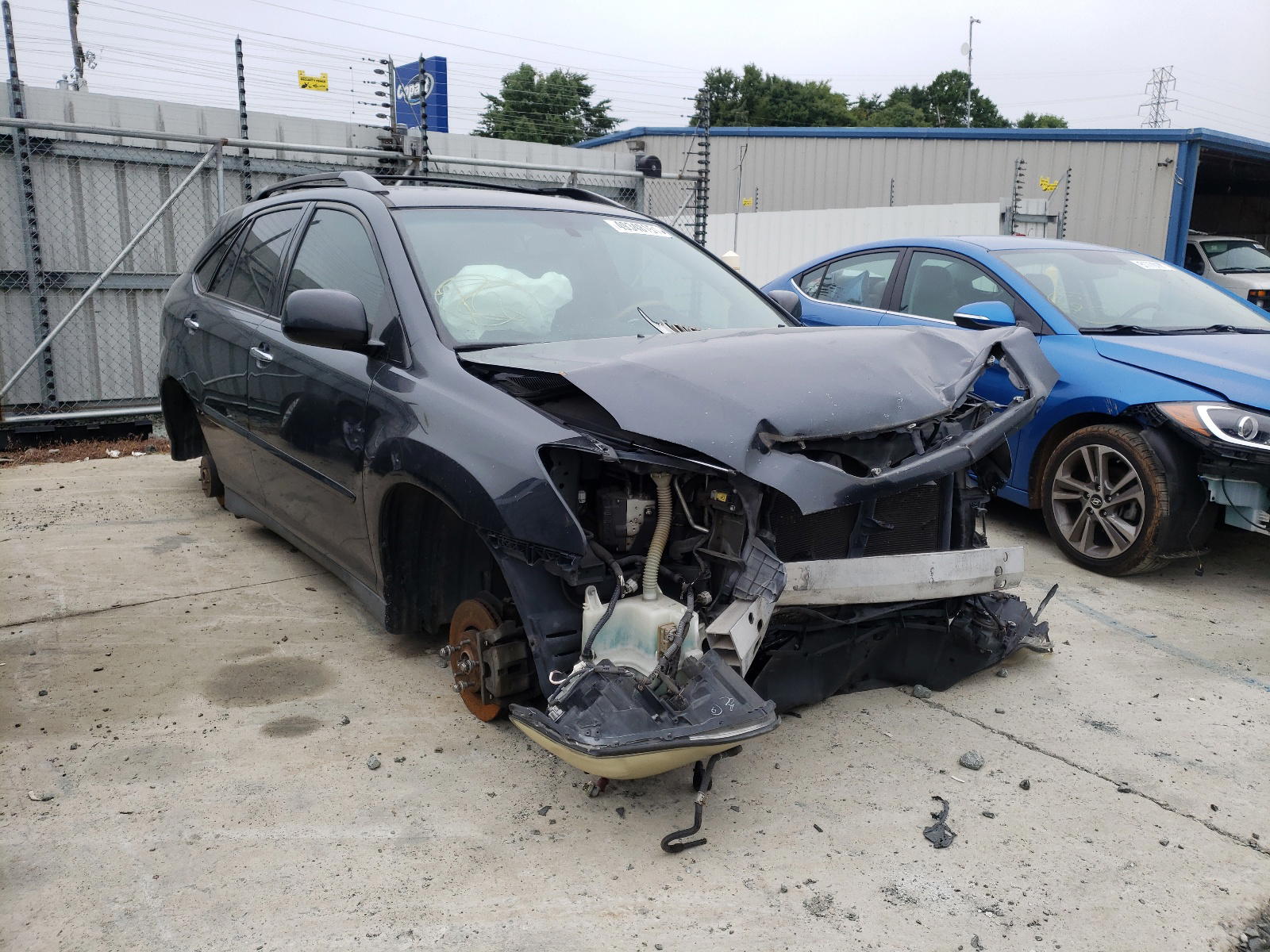 LEXUS RX 350 2009 with VIN 2T2GK31U79C069696 - Photo from auction