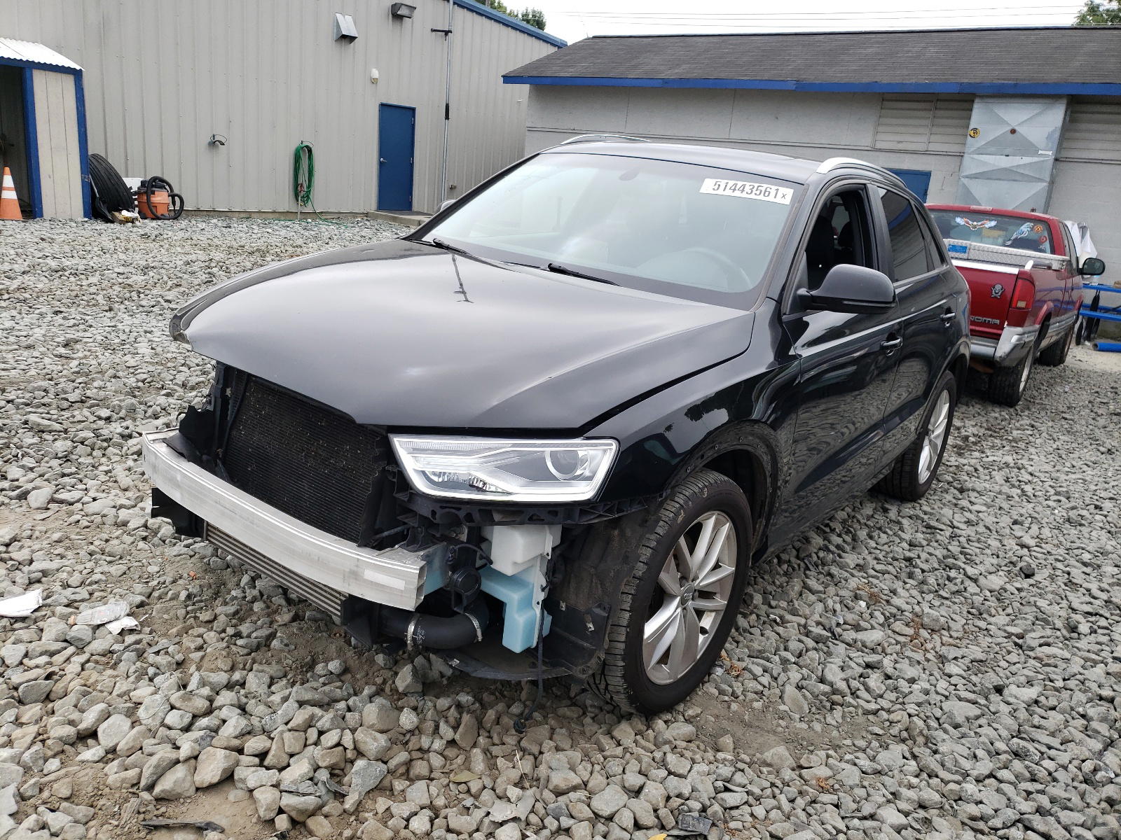Photo 2 from auction – 2017 AUDI Q3 PREMIUM with VIN WA1ECCFS6HR003414