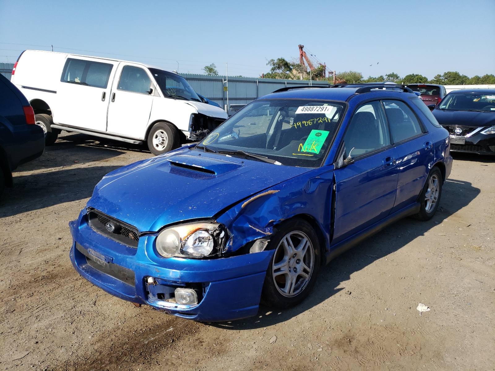 Photo 2 from auction – 2004 SUBARU IMPREZA WR with VIN JF1GG29634G813476