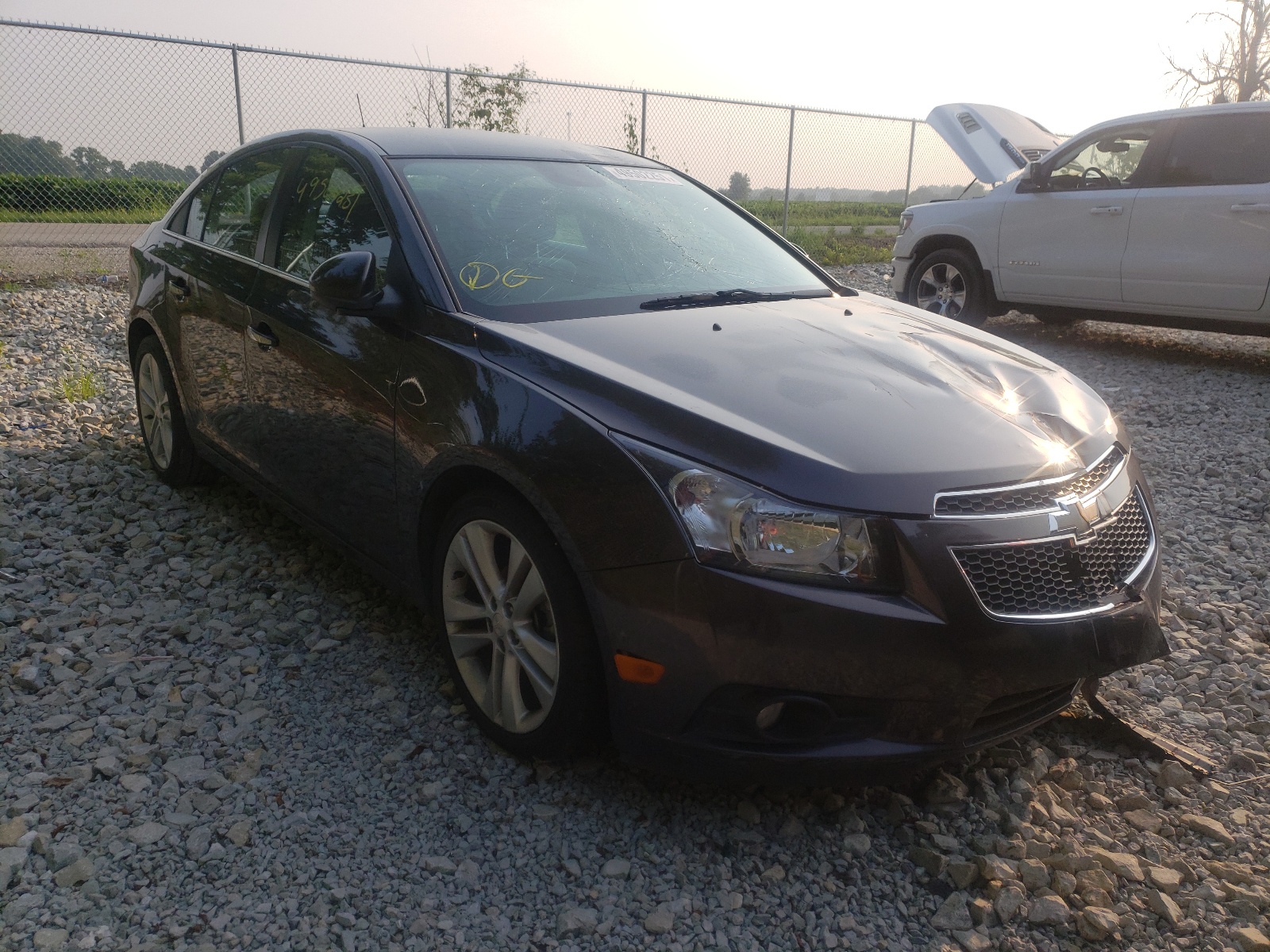 CHEVROLET CRUZE LTZ 2014 with VIN 1G1PG5SB2E7360576 - Photo from auction
