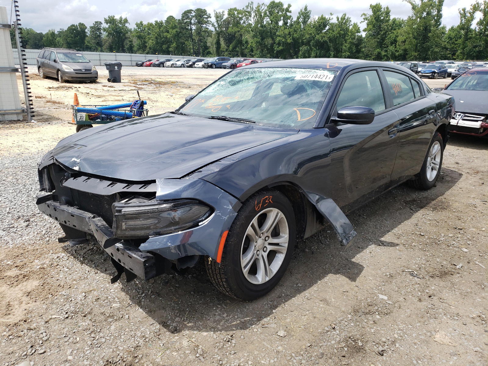 Photo 2 from auction – 2019 DODGE CHARGER SX with VIN 2C3CDXBG0KH644332