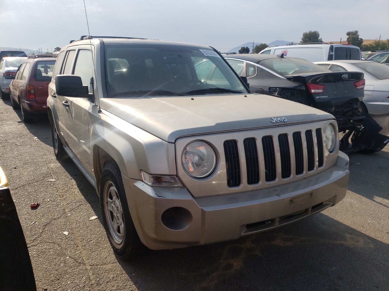 JEEP PATRIOT SP 2009 with VIN 1J4FT28B79D207682 - Photo from auction