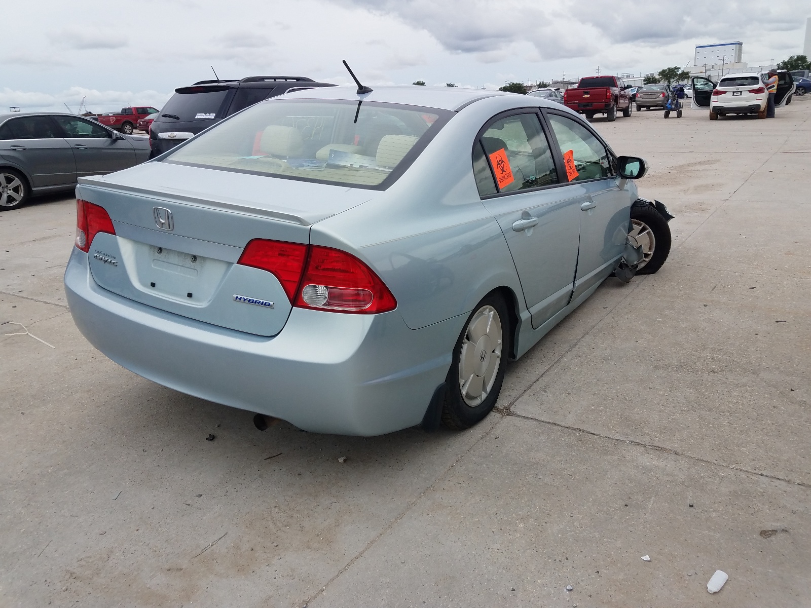 Photo 4 from auction – 2008 HONDA CIVIC HYBR with VIN JHMFA36258S004397