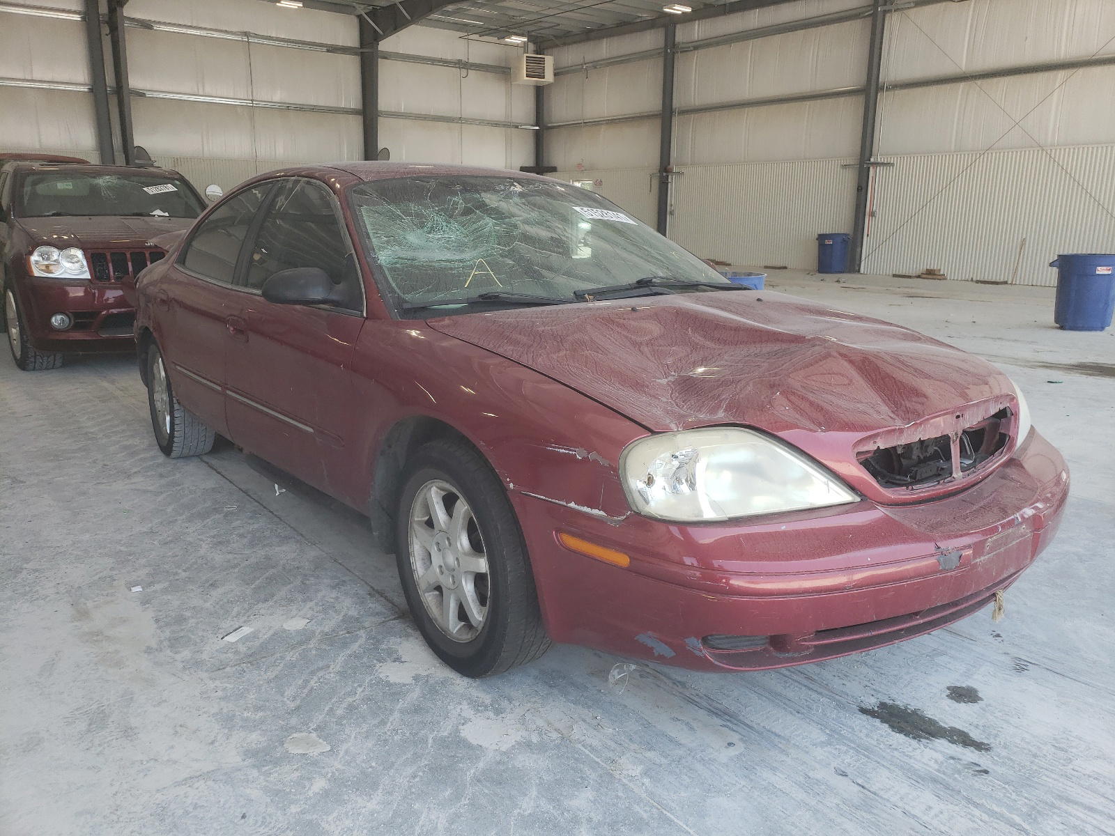 MERCURY SABLE GS 2002 with VIN 1MEFM50U22G613373 - Photo from auction