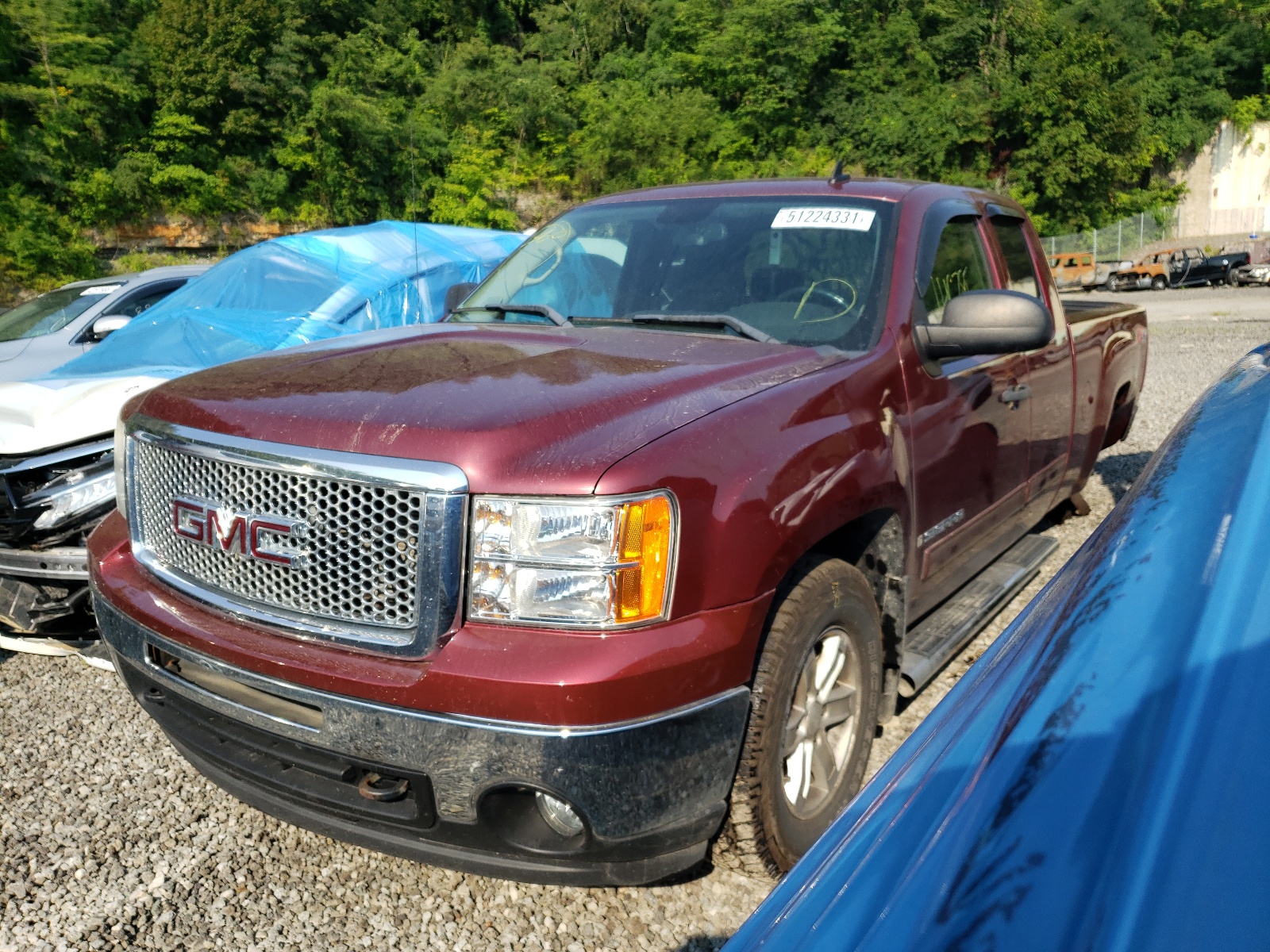 Photo 2 from auction – 2009 GMC SIERRA K15 with VIN 1GTEK29089Z135248