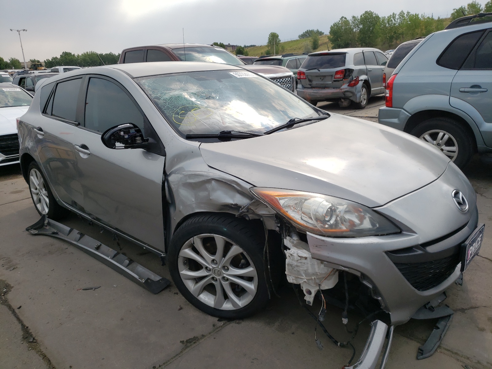 MAZDA 3 S 2010 with VIN JM1BL1H56A1331165 - Photo from auction