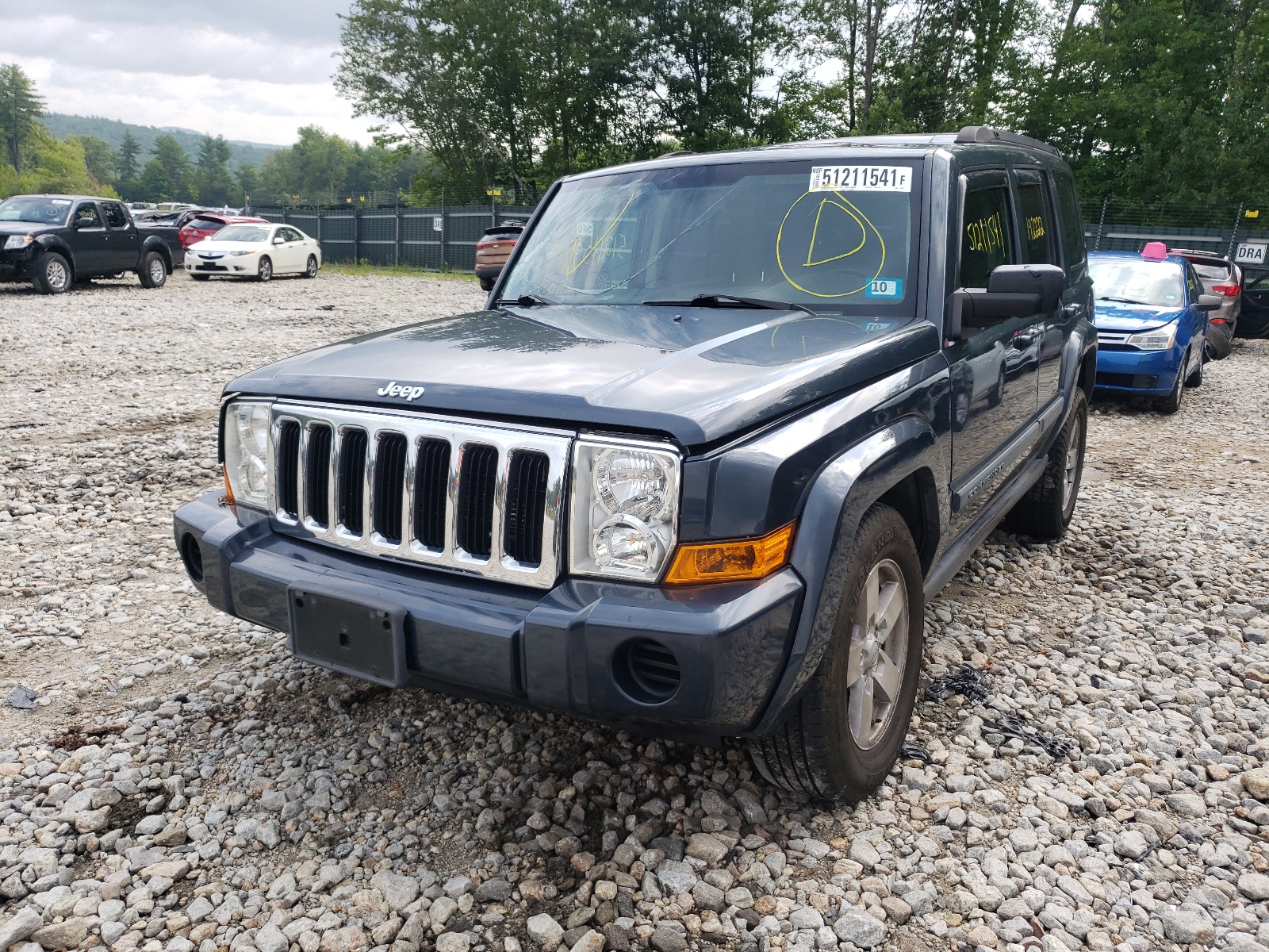 Foto 2 de la subasta – 2008 JEEP COMMANDER con VIN 1J8HG48K98C132706