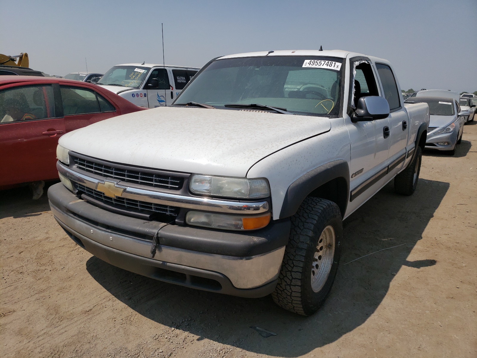 Photo 2 from auction – 2001 CHEVROLET SILVERADO with VIN 1GCGK13U91F151298