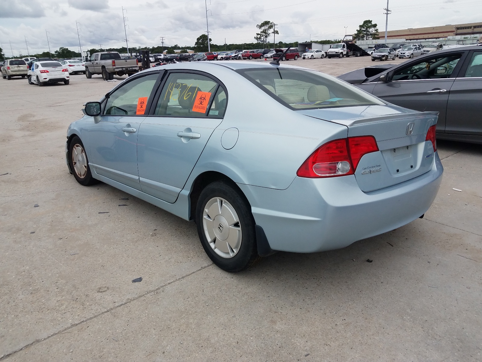 Photo 3 from auction – 2008 HONDA CIVIC HYBR with VIN JHMFA36258S004397
