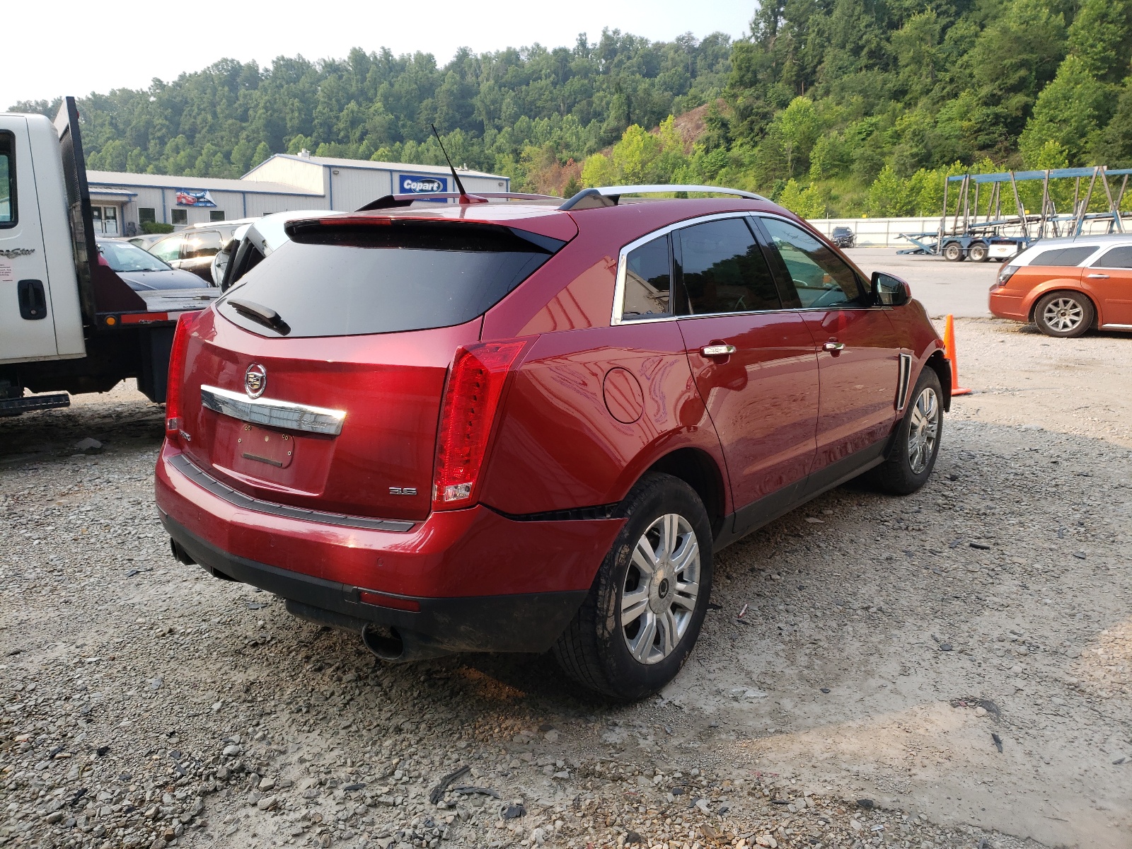 Photo 4 from auction – 2014 CADILLAC SRX LUXURY with VIN 3GYFNBE35ES581256