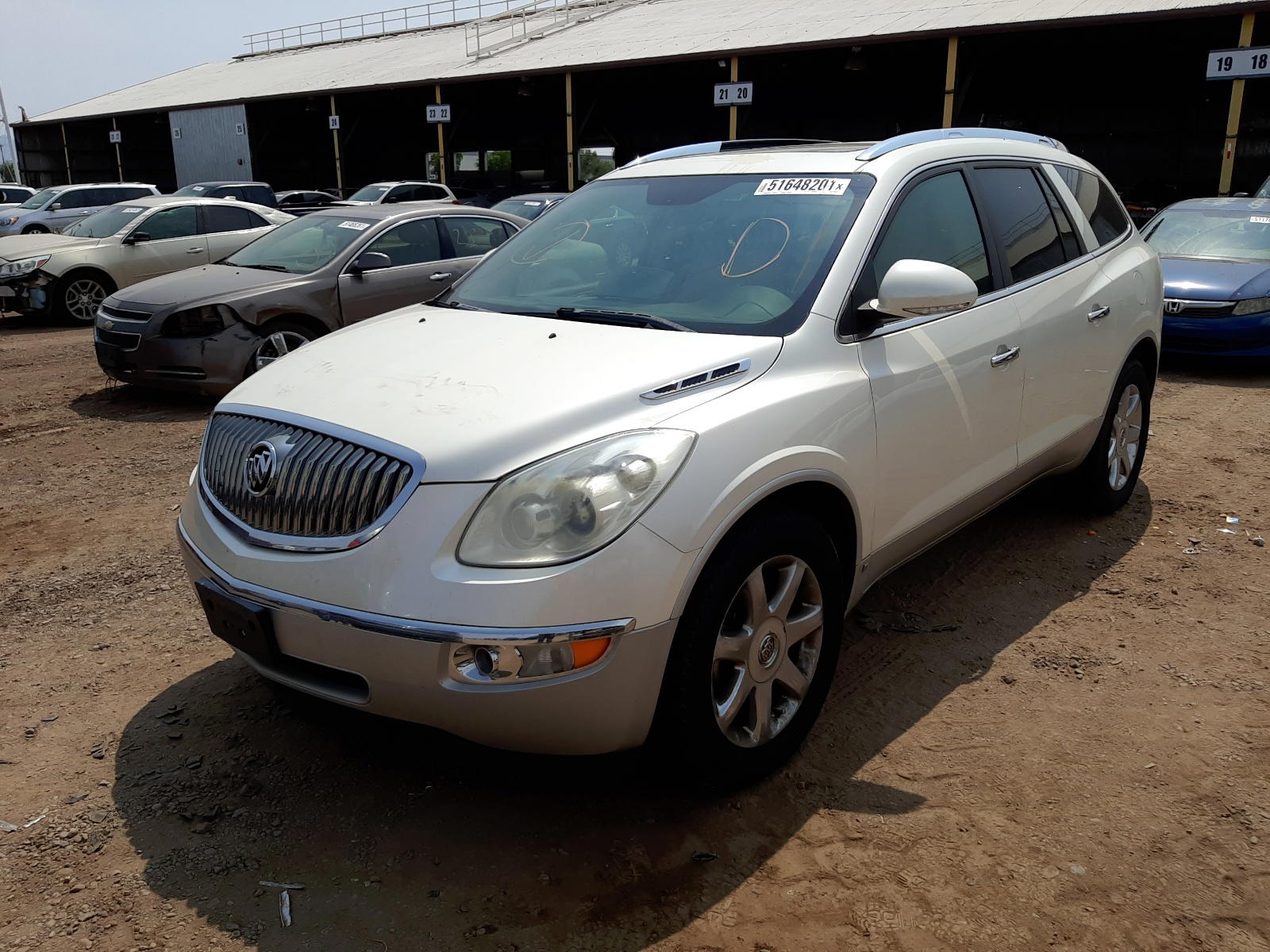 Photo 15 from auction – 2009 BUICK ENCLAVE CX with VIN 5GAEV23D79J115964