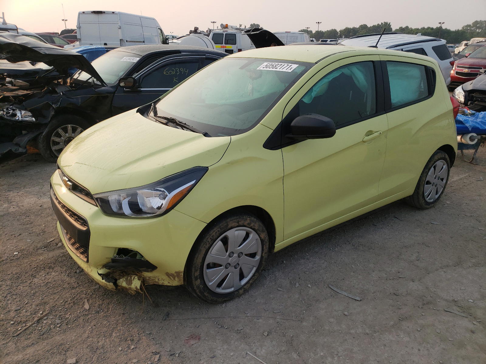 Photo 2 from auction – 2018 CHEVROLET SPARK LS with VIN KL8CB6SA8JC425345