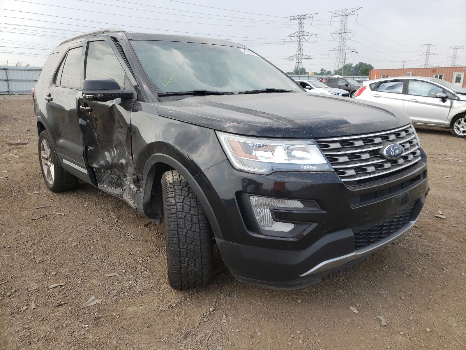 FORD EXPLORER X 2017 with VIN 1FM5K8D89HGC31301 - Photo from auction