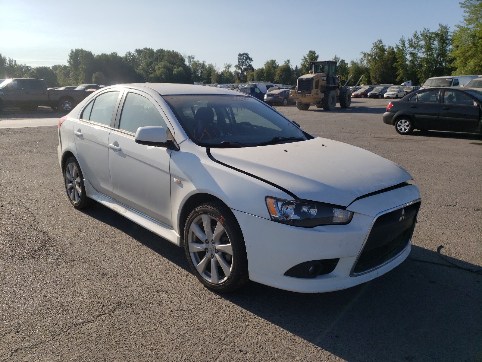 MITSUBISHI LANCER GT 2014 with VIN JA32X8HW4EU002344 - Photo from auction