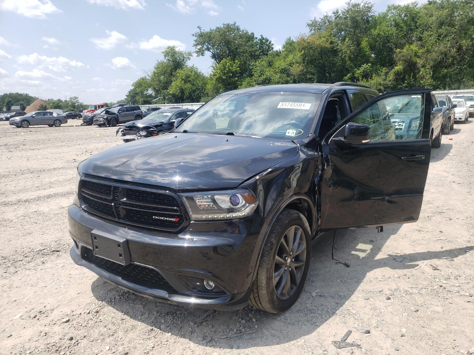 Photo 2 from auction – 2018 DODGE DURANGO GT with VIN 1C4RDJDG6JC161526