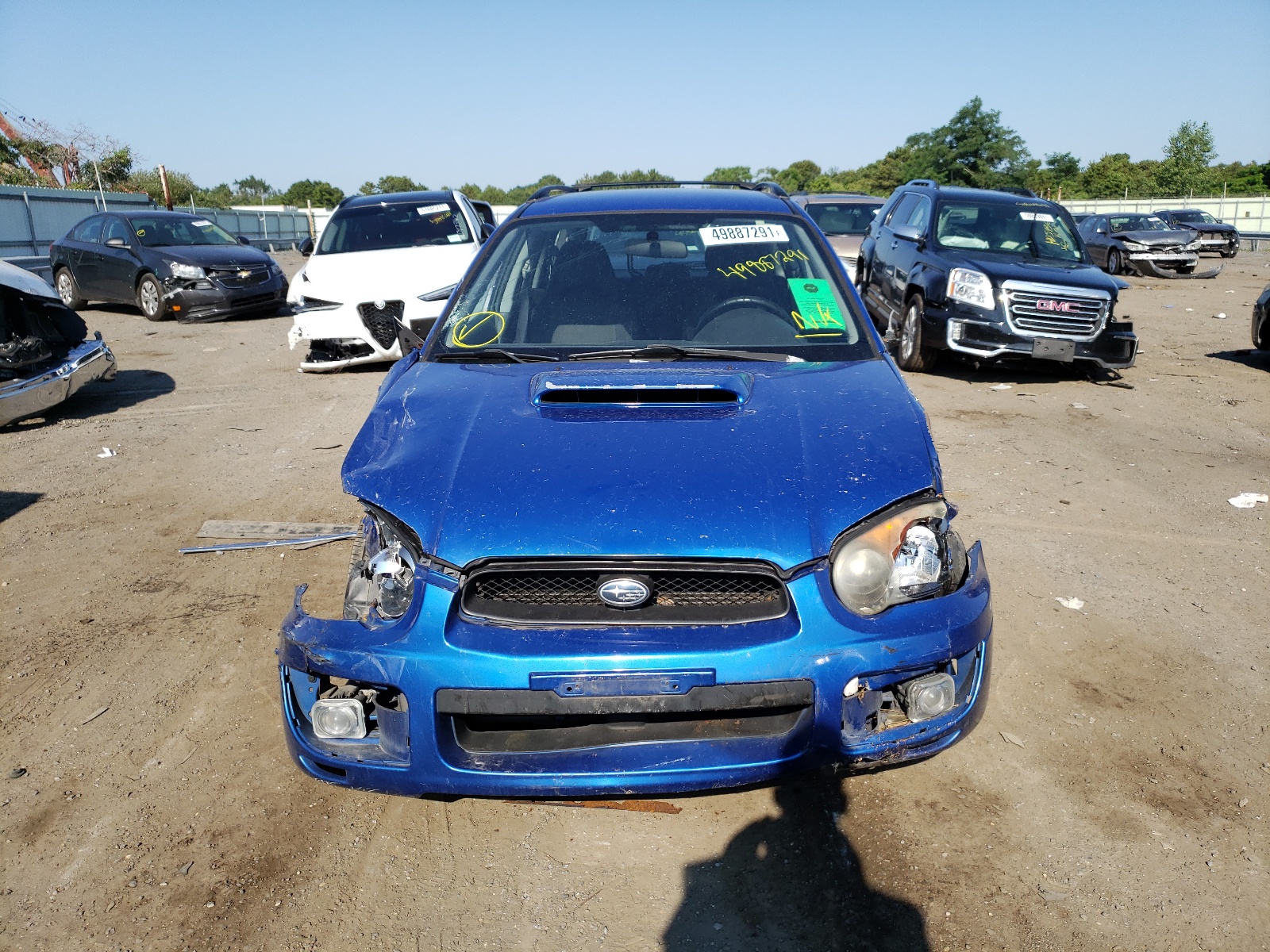 Photo 9 from auction – 2004 SUBARU IMPREZA WR with VIN JF1GG29634G813476