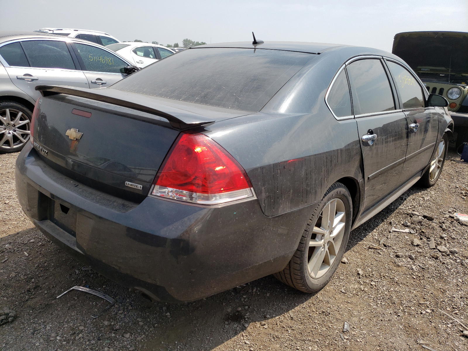 Photo 4 from auction – 2016 CHEVROLET IMPALA LIM with VIN 2G1WC5E38G1150351