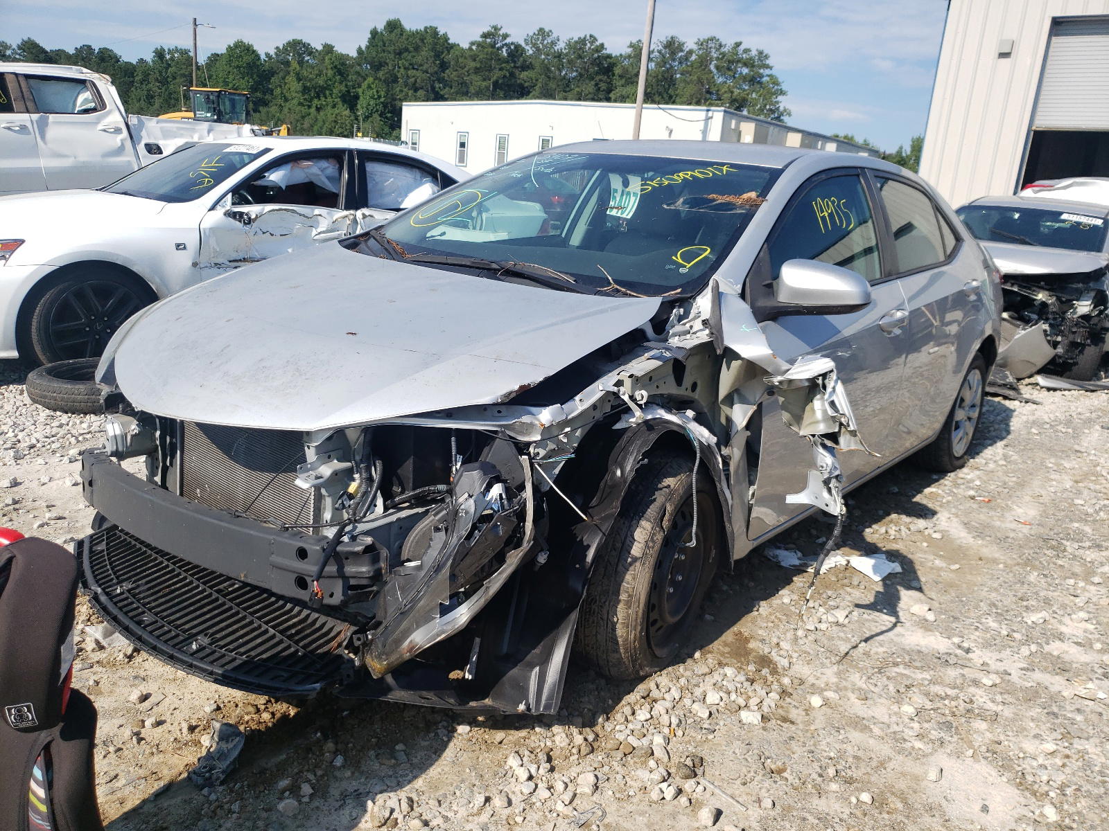 Photo 2 from auction – 2016 TOYOTA COROLLA L with VIN 2T1BURHE3GC587487