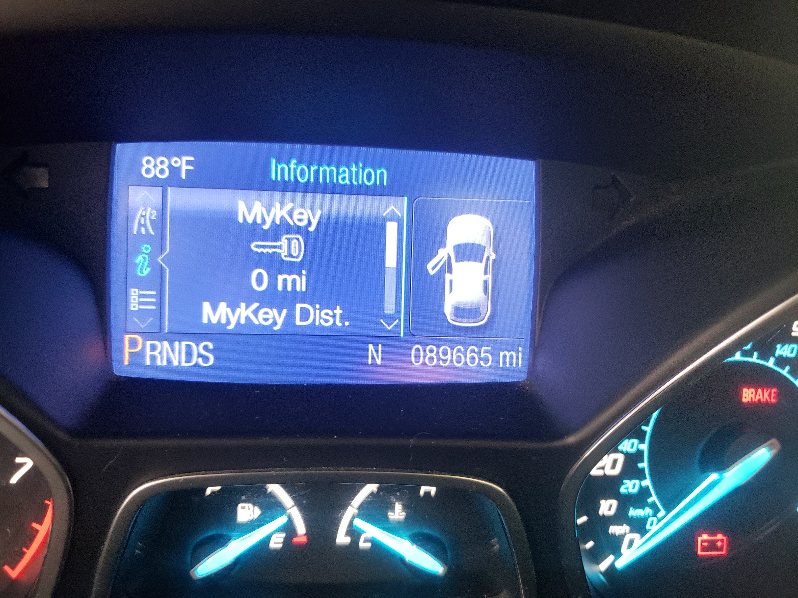 Foto 8 de la subasta – 2013 FORD ESCAPE S con VIN 1FMCU0F71DUA93434