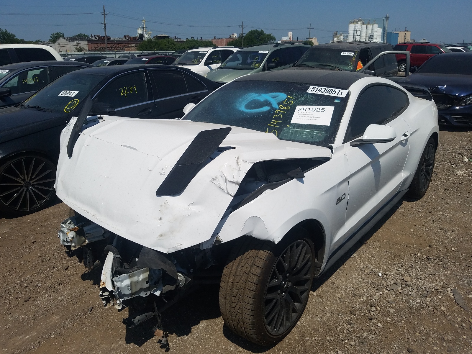 Photo 2 from auction – 2016 FORD MUSTANG GT with VIN 1FA6P8CF2G5303191