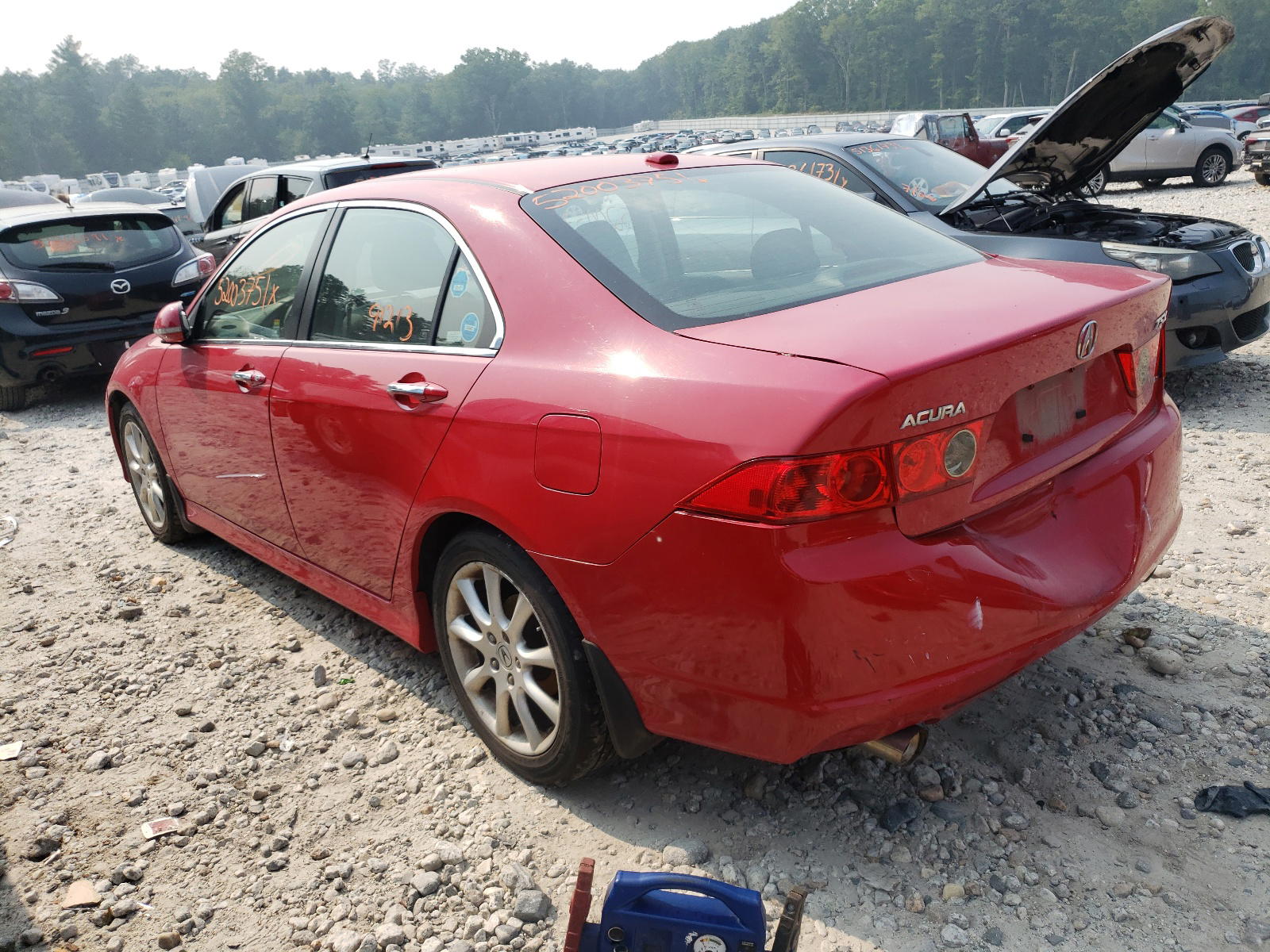 Photo 3 from auction – 2007 ACURA TSX with VIN JH4CL96827C014902