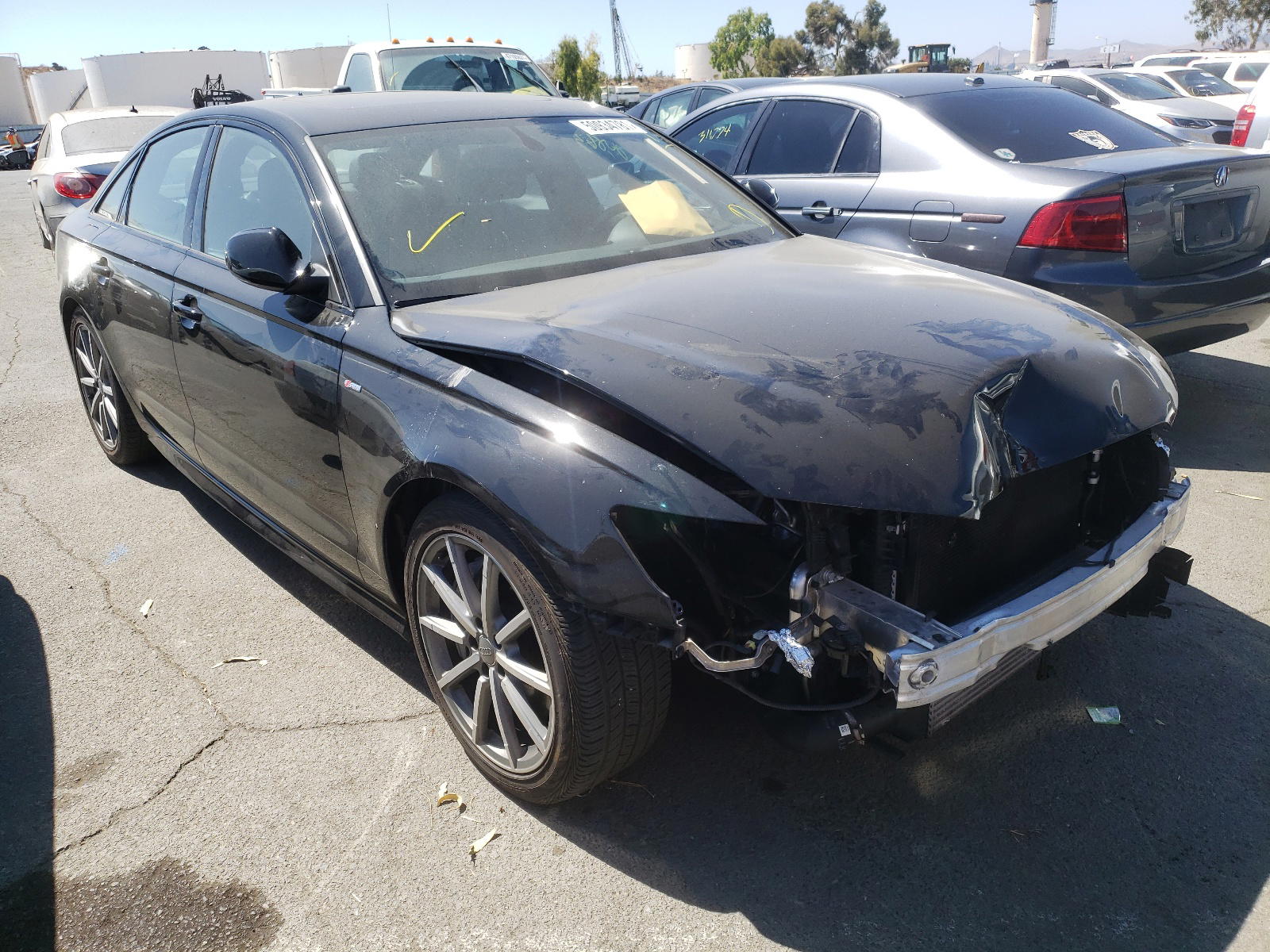 AUDI A6 PREMIUM 2018 with VIN WAUF8AFC7JN057226 - Photo from auction