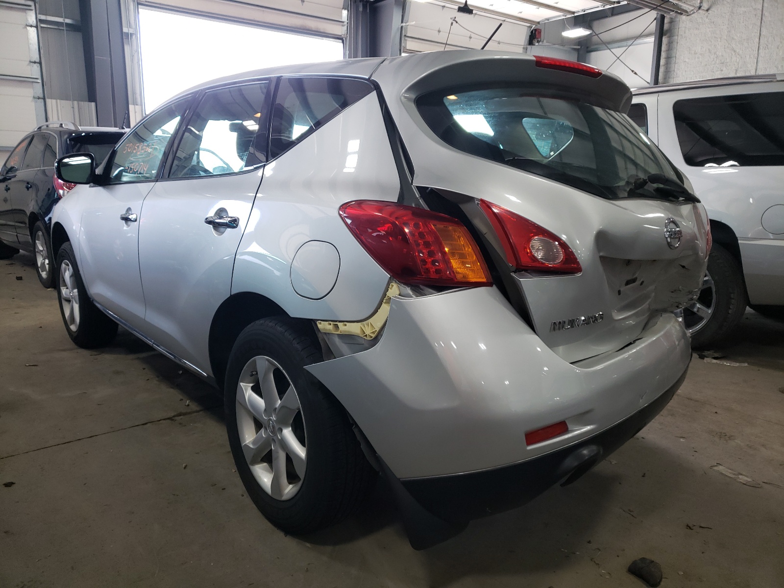 Photo 3 from auction – 2009 NISSAN MURANO S with VIN JN8AZ18W79W153904