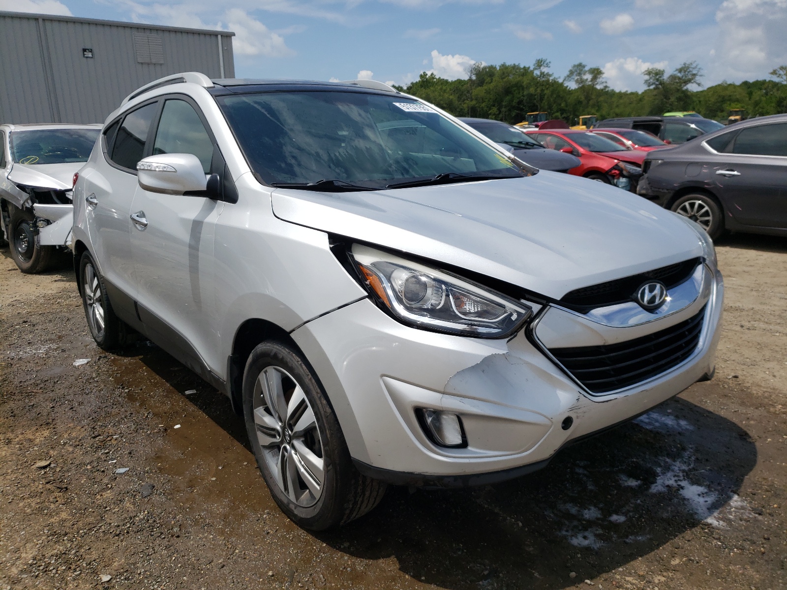 Photo 1 from auction – 2014 HYUNDAI TUCSON GLS with VIN KM8JUCAG2EU938745