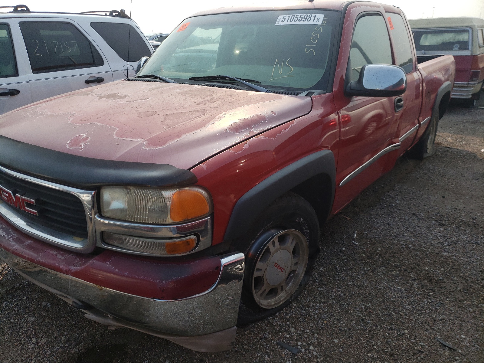 Photo 9 from auction – 2001 GMC NEW SIERRA with VIN 2GTEK19T111310814