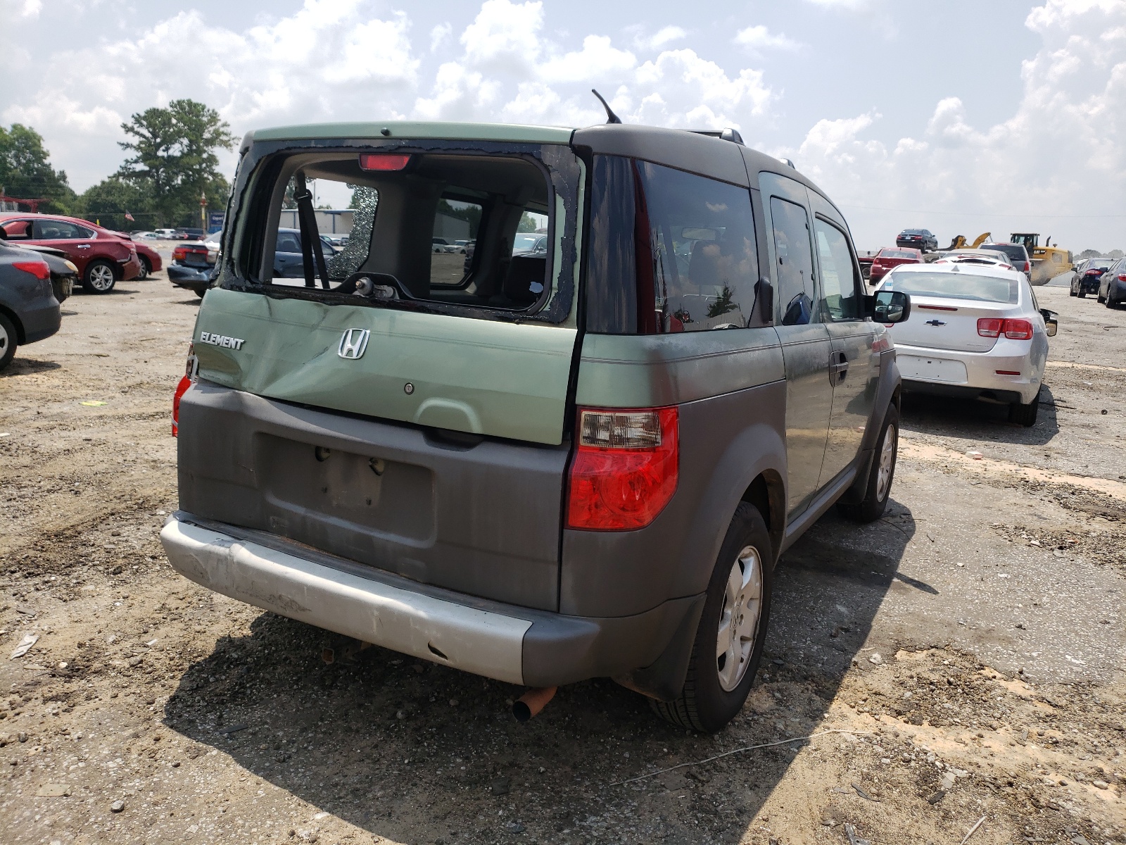 Photo 4 from auction – 2004 HONDA ELEMENT EX with VIN 5J6YH18654L009219