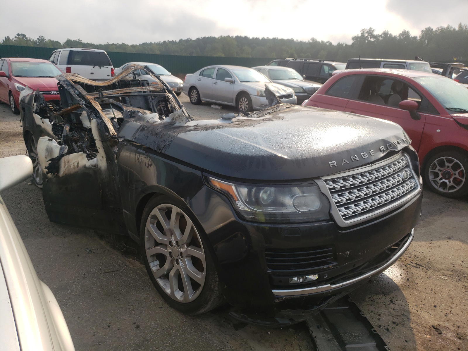LAND ROVER RANGE ROVE 2014 with VIN SALGS2EF0EA136625 - Photo from auction
