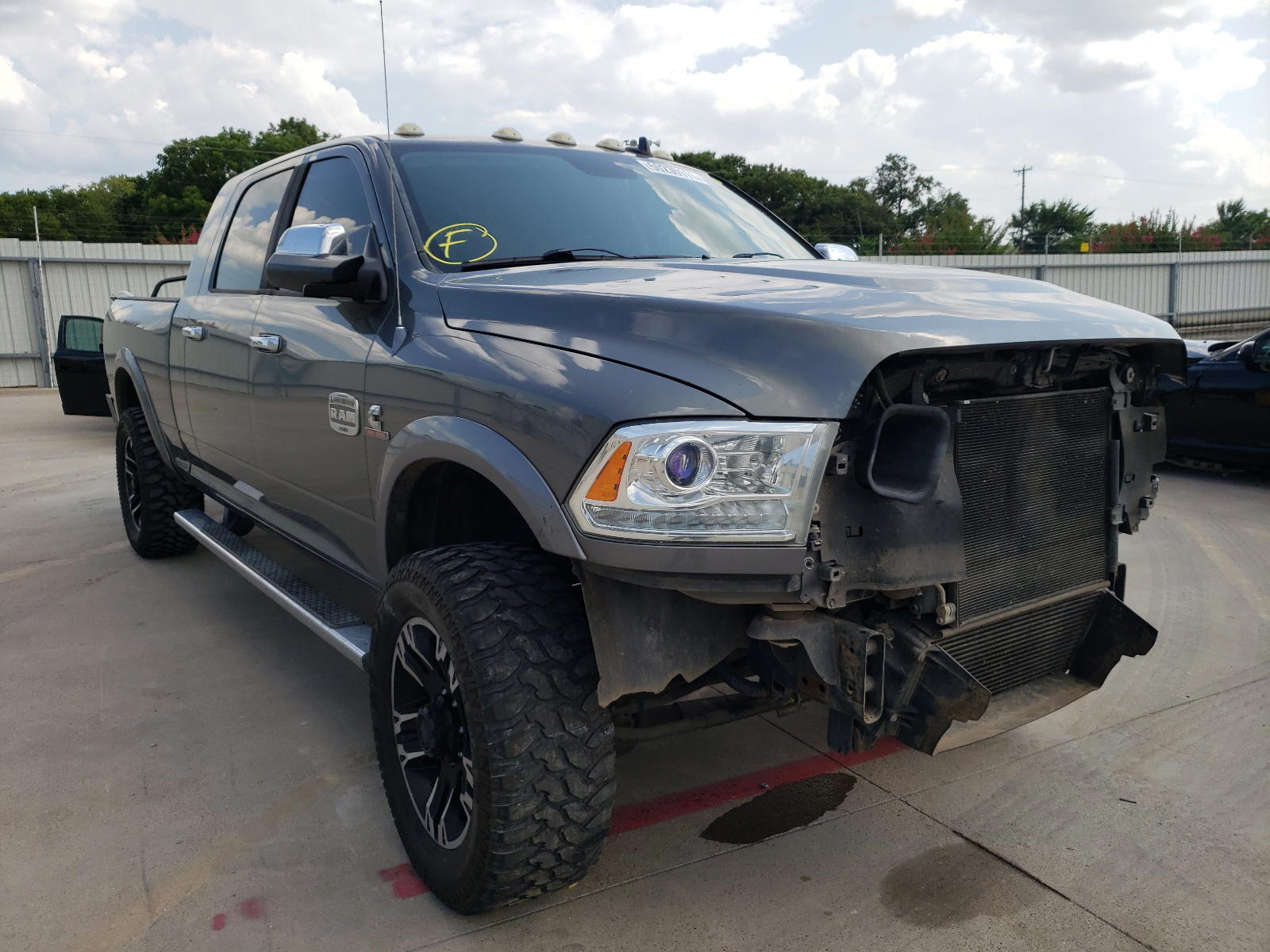 RAM 2500 LONGH 2013 with VIN 3C6UR5PL8DG590770 - Photo from auction