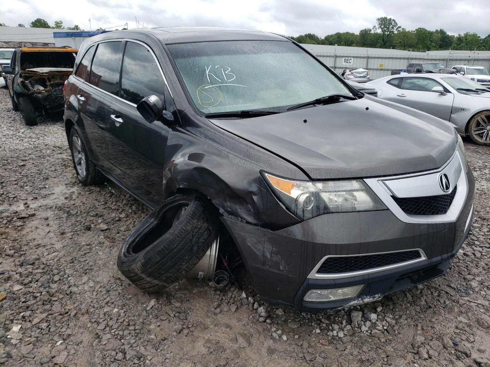 ACURA MDX TECHNO 2012 with VIN 2HNYD2H30CH544252 - Photo from auction