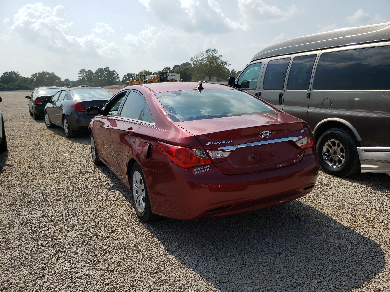 Photo 3 from auction – 2013 HYUNDAI SONATA GLS with VIN 5NPEB4AC5DH568947