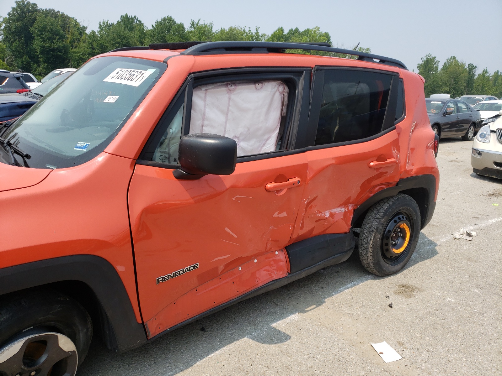 Photo 9 from auction – 2017 JEEP RENEGADE S with VIN ZACCJAAB0HPG01401