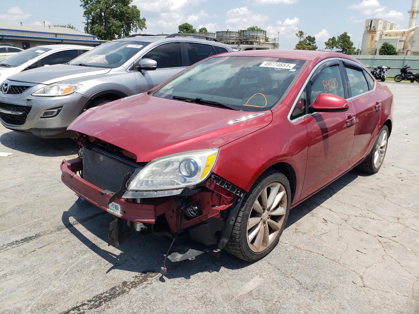 Photo 2 from auction – 2014 BUICK VERANO with VIN 1G4PP5SK5E4238055